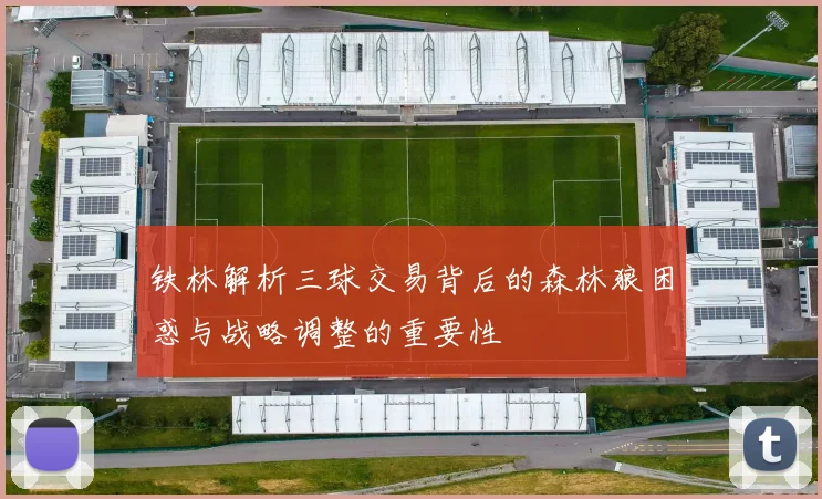 铁林解析三球交易背后的森林狼困惑与战略调整的重要性